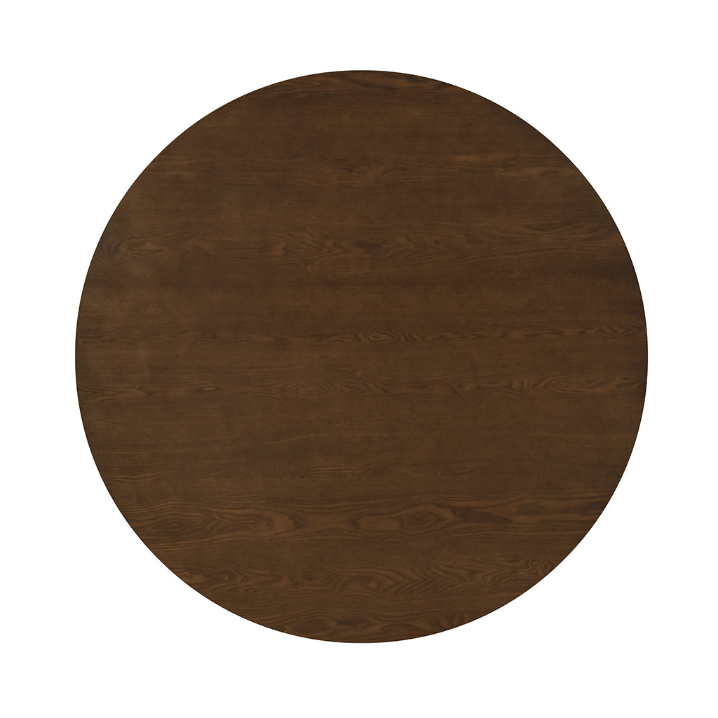 Cala 47.2" Round Dining Table - Walnut
