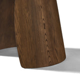 Cala 47.2" Round Dining Table - Walnut