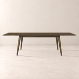 Table de salle à manger extensible Lucca de 66 à 101,6 po – Noyer
