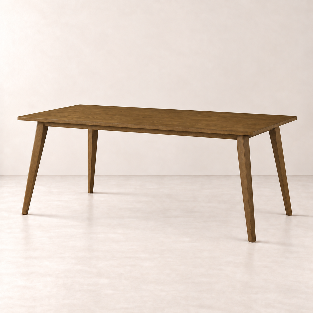 Lucca 66" Dining Table - Smoked Oak