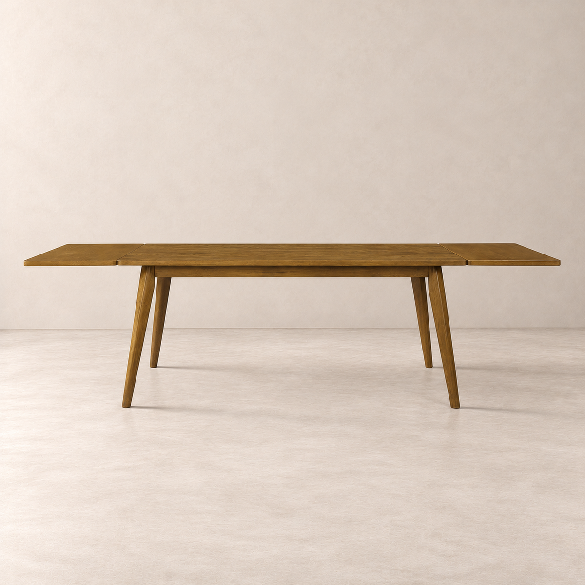 Lucca 66"–101.6" Extendable Dining Table - Smoked Oak