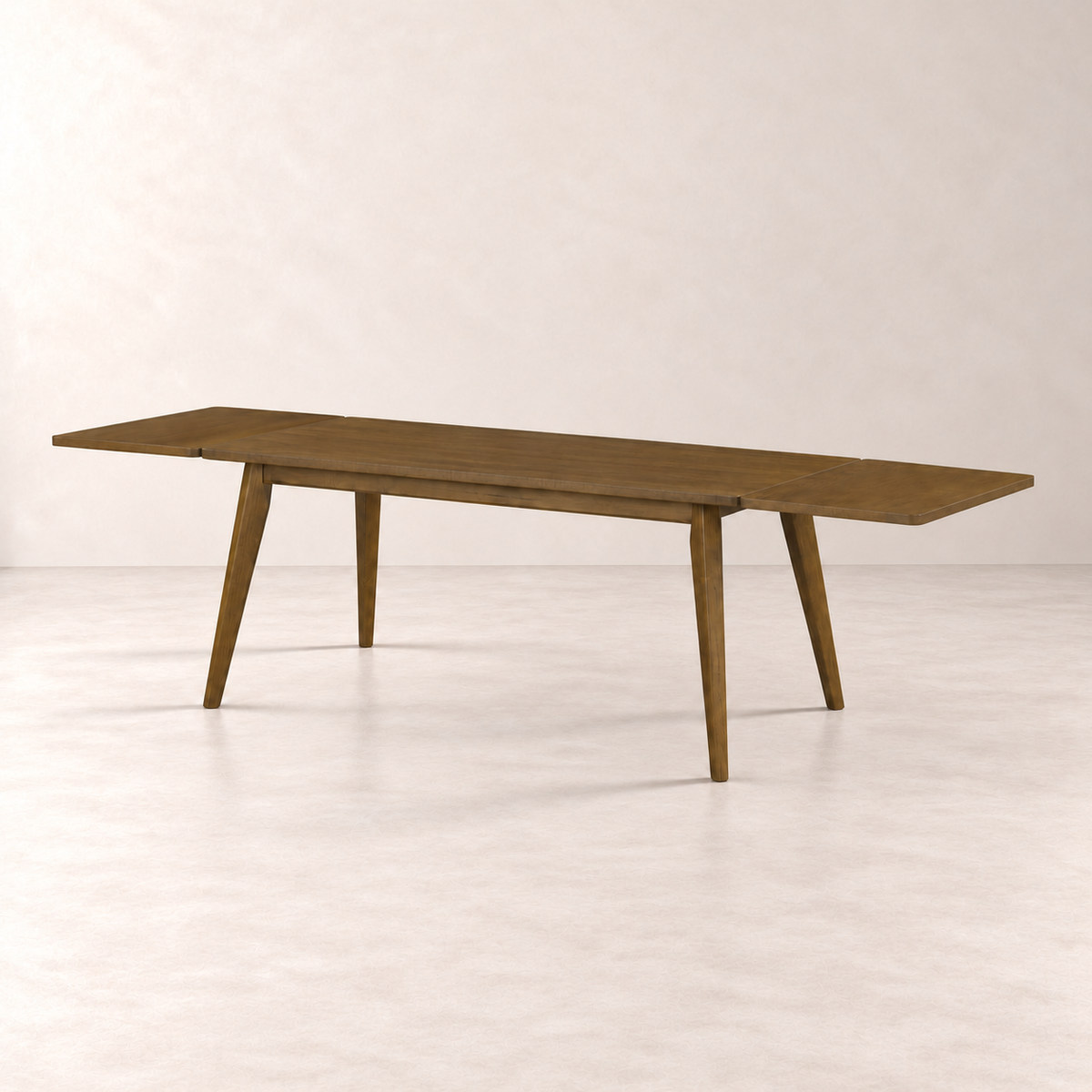 Lucca 66"–101.6" Extendable Dining Table - Smoked Oak