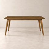 Lucca 66" Dining Table - Smoked Oak
