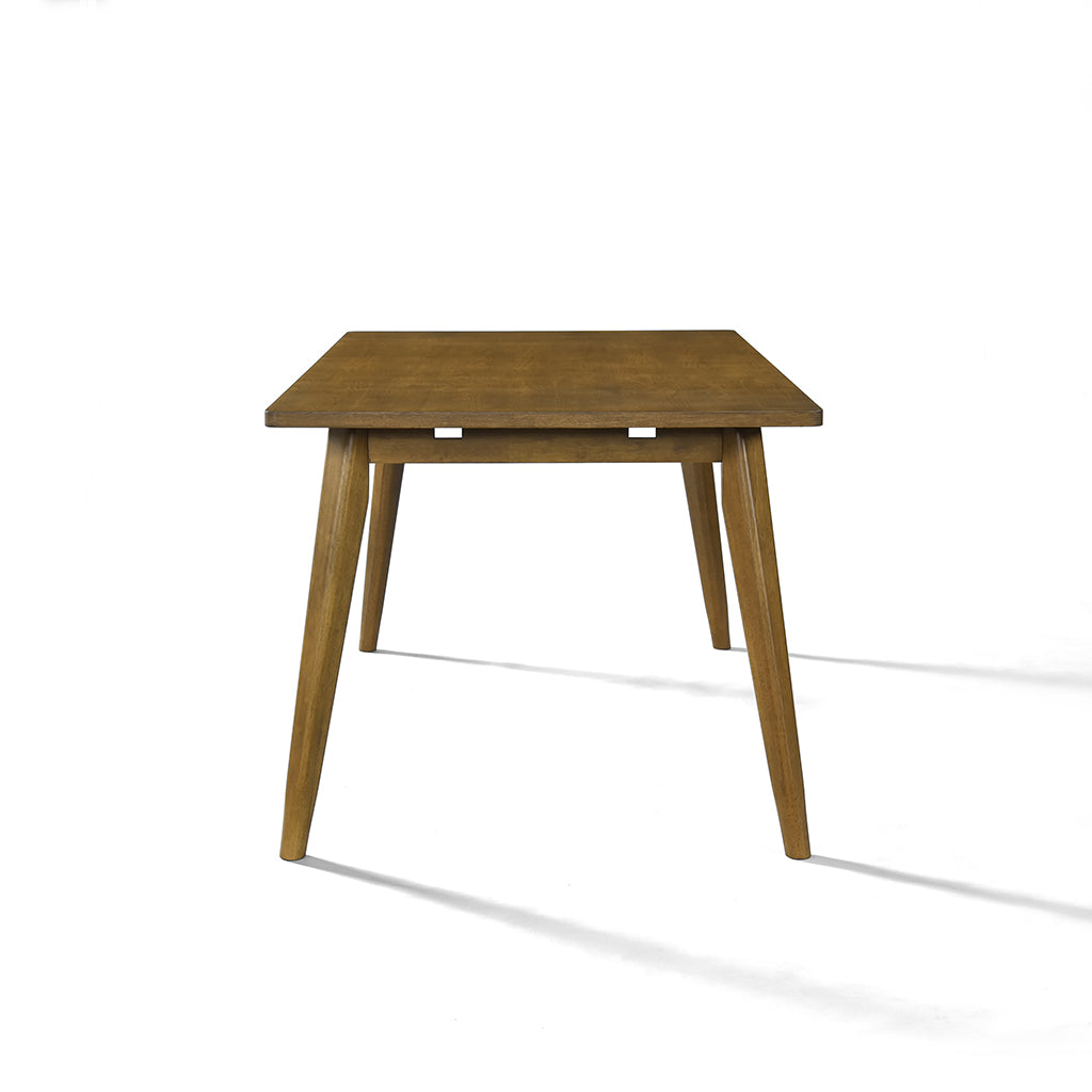 Lucca 66"–101.6" Extendable Dining Table - Smoked Oak