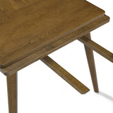Lucca 66"–101.6" Extendable Dining Table - Smoked Oak