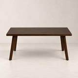 Table basse rectangulaire Lucca en bois massif de 35,4 po – Noyer