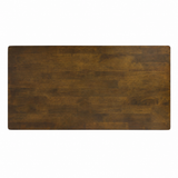 Table basse rectangulaire Lucca en bois massif de 35,4 po – Noyer