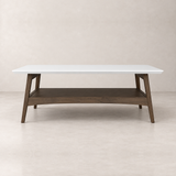 Table basse rectangulaire Arden de 47,2 po – Noyer