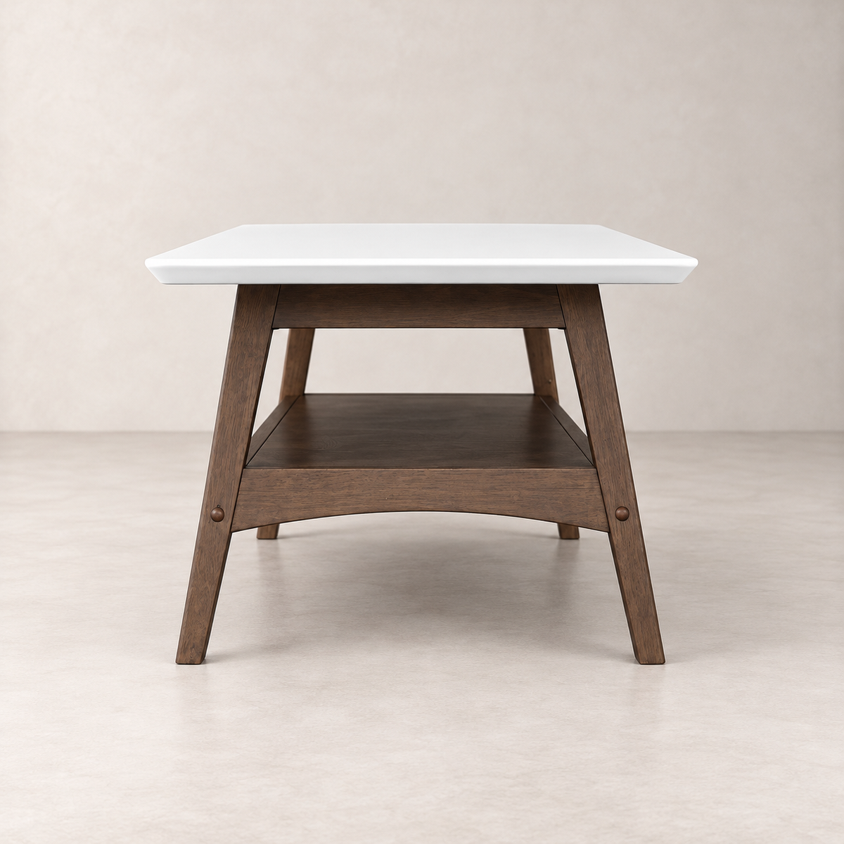 Table basse rectangulaire Arden de 47,2 po – Noyer