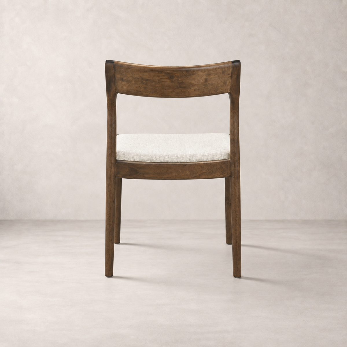 Marlow Dining Chair - Smoked Oak and Heathered Ivory