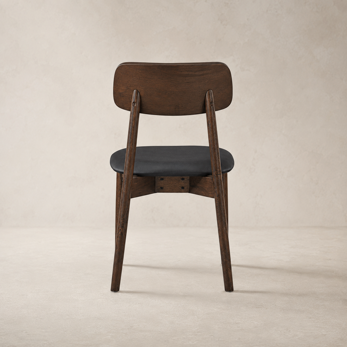 Landon Dining Chair - Walnut and Black