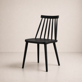 Chaise de salle à manger Alma – Noir