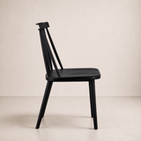 Chaise de salle à manger Alma – Noir