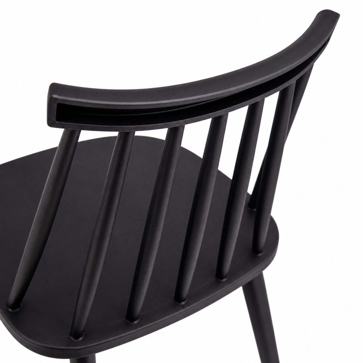 Chaise de salle à manger Alma – Noir