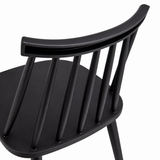 Chaise de salle à manger Alma – Noir