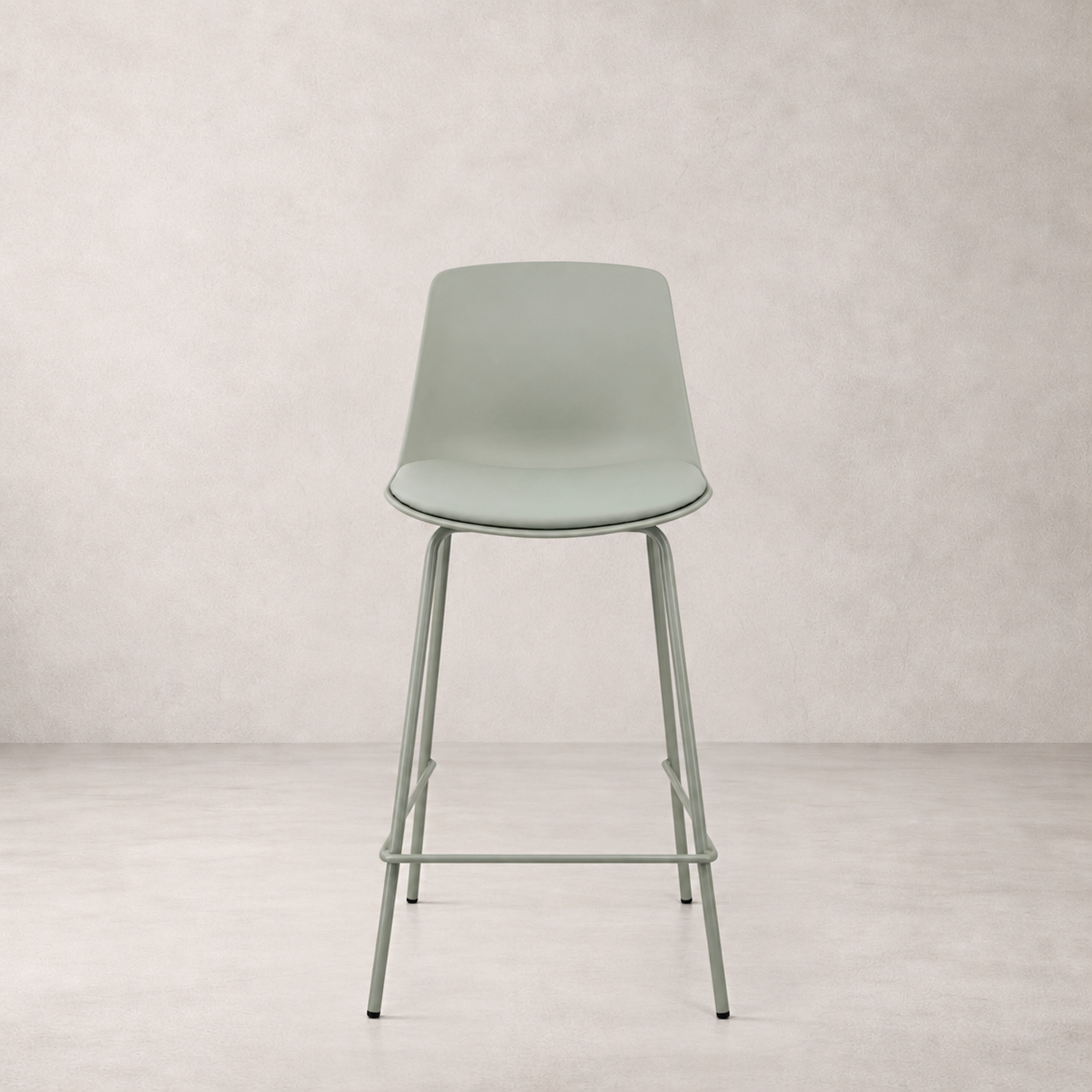 Tabouret de comptoir Agata – Vert nordique