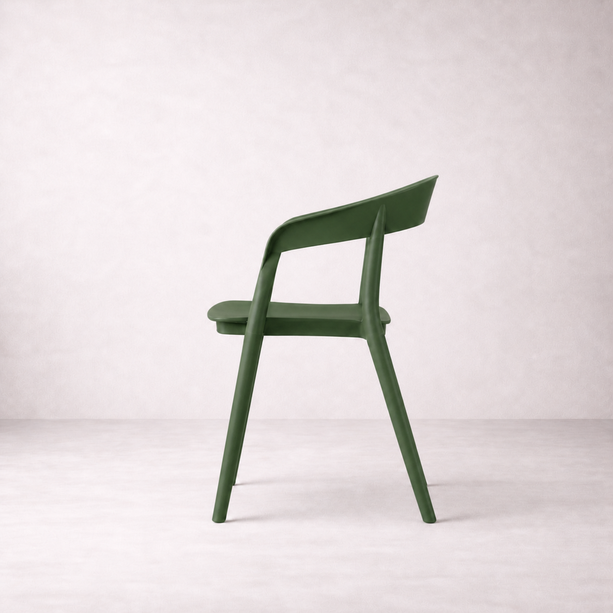 Ridge Stackable Dining Armchair - Juniper Green