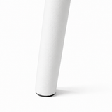 Ridge Stackable Dining Armchair - Nordic White
