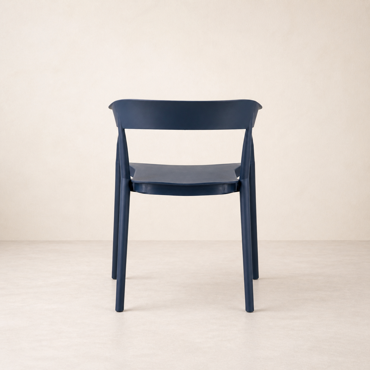 Ridge Stackable Dining Armchair - Midnight Blue