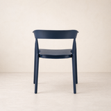 Ridge Stackable Dining Armchair - Midnight Blue