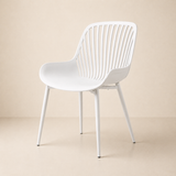 Chaise de salle à manger Pearl – Blanc nordique