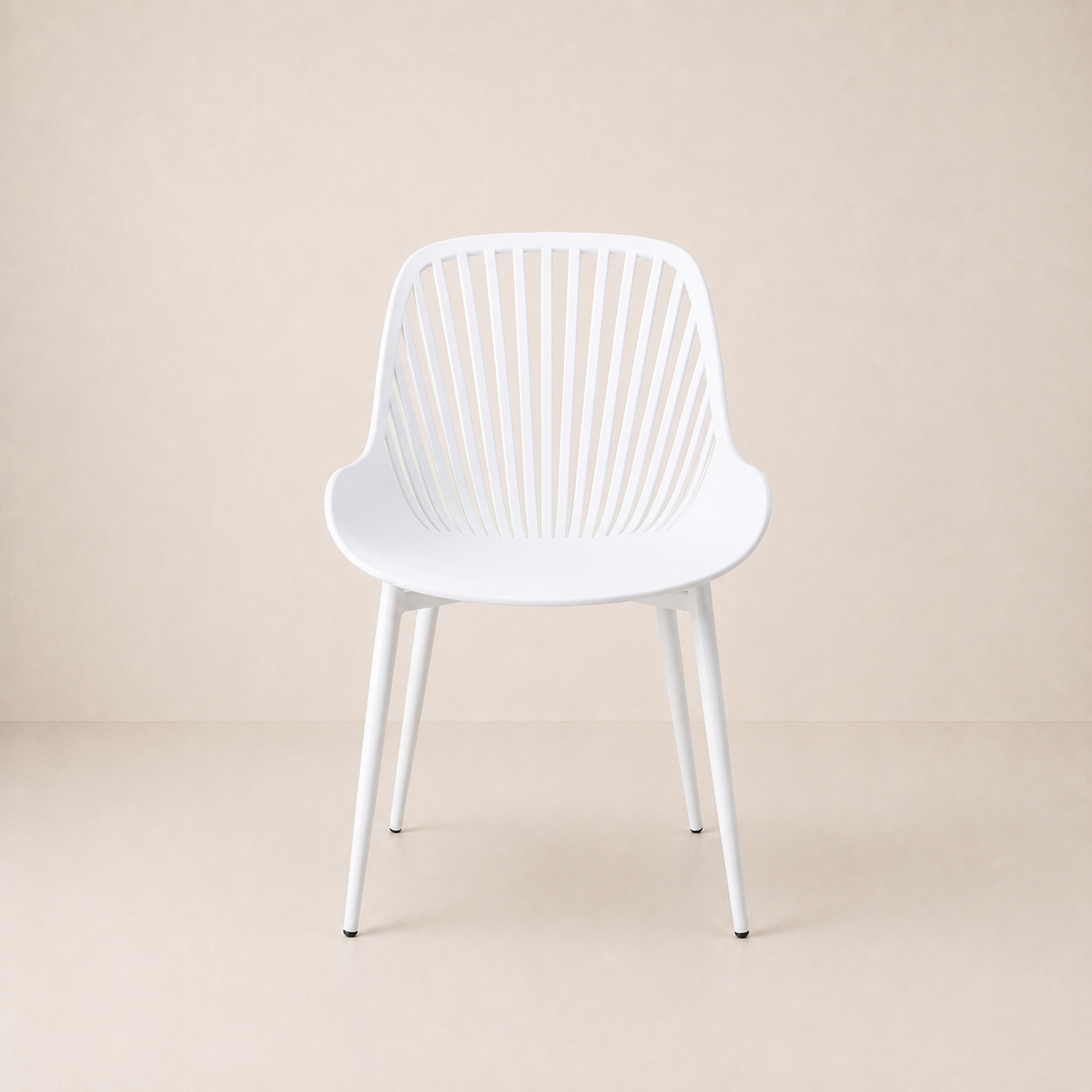 Chaise de salle à manger Pearl – Blanc nordique