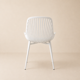 Chaise de salle à manger Pearl – Blanc nordique