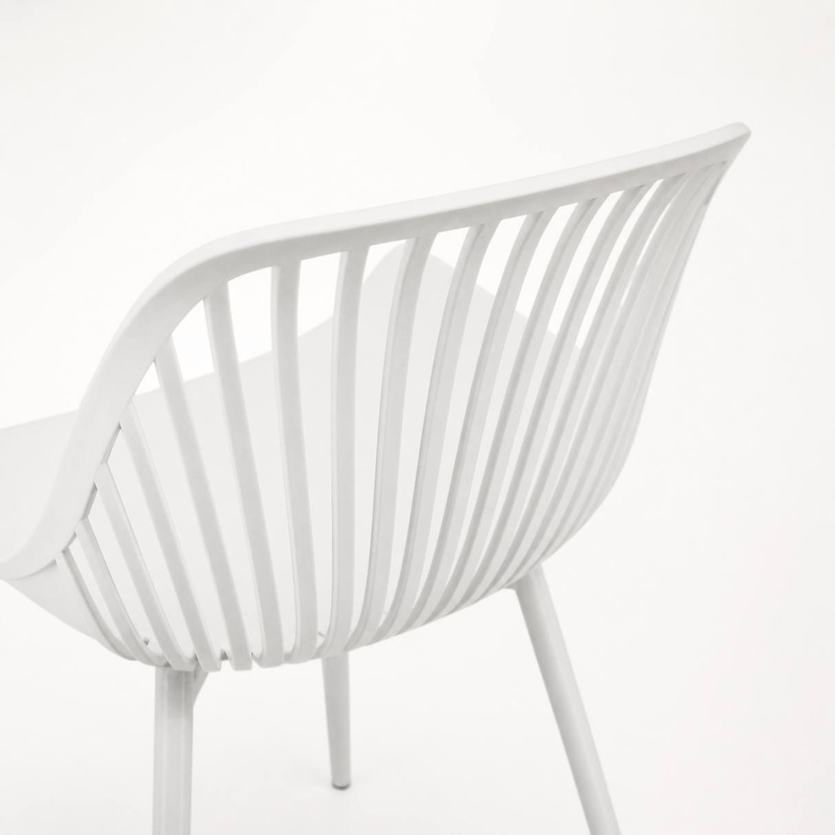 Chaise de salle à manger Pearl – Blanc nordique