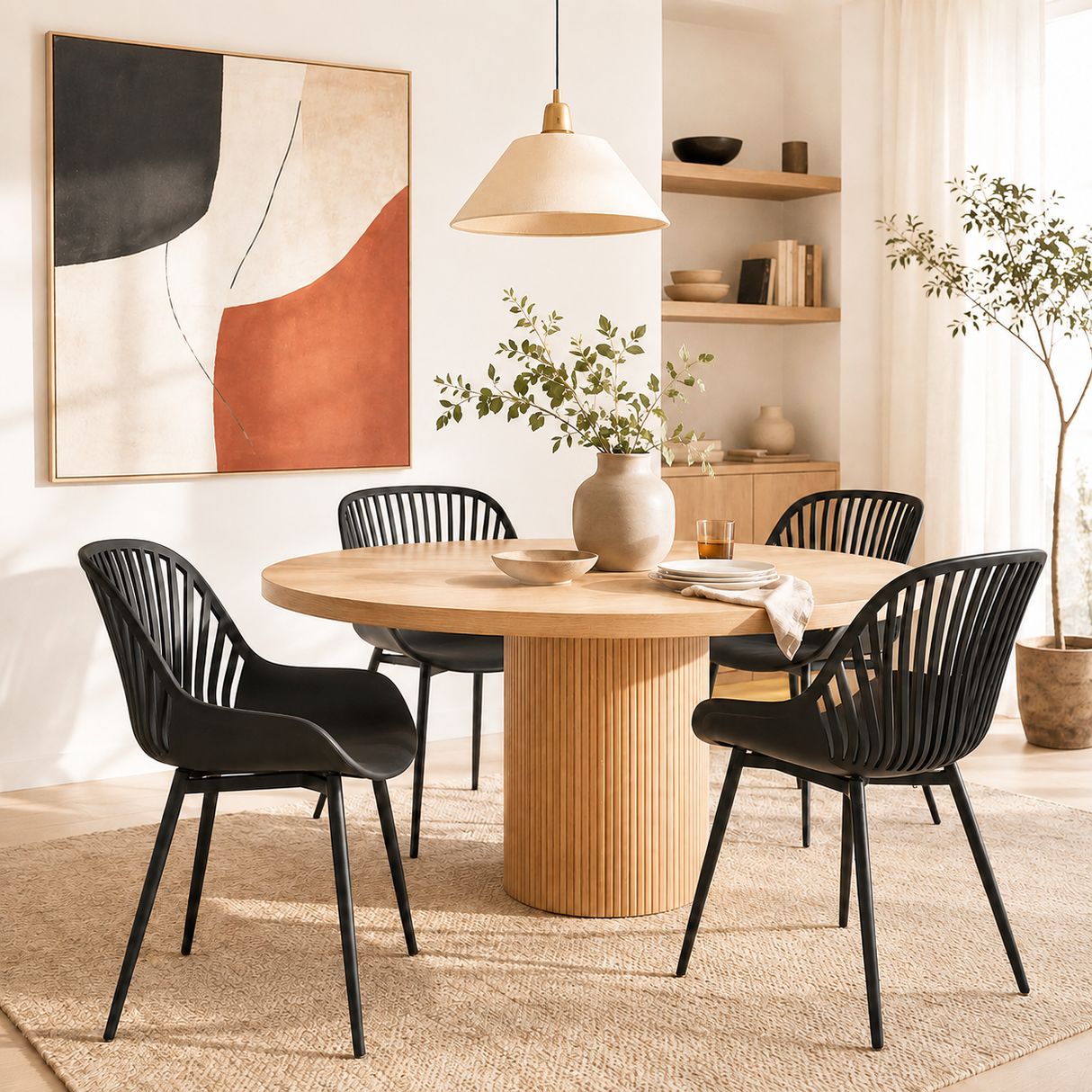 Pearl Dining Chair - Black