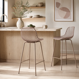 Tabouret de comptoir Pearl - Brown