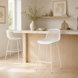 Pearl Counter Stool - Nordic White