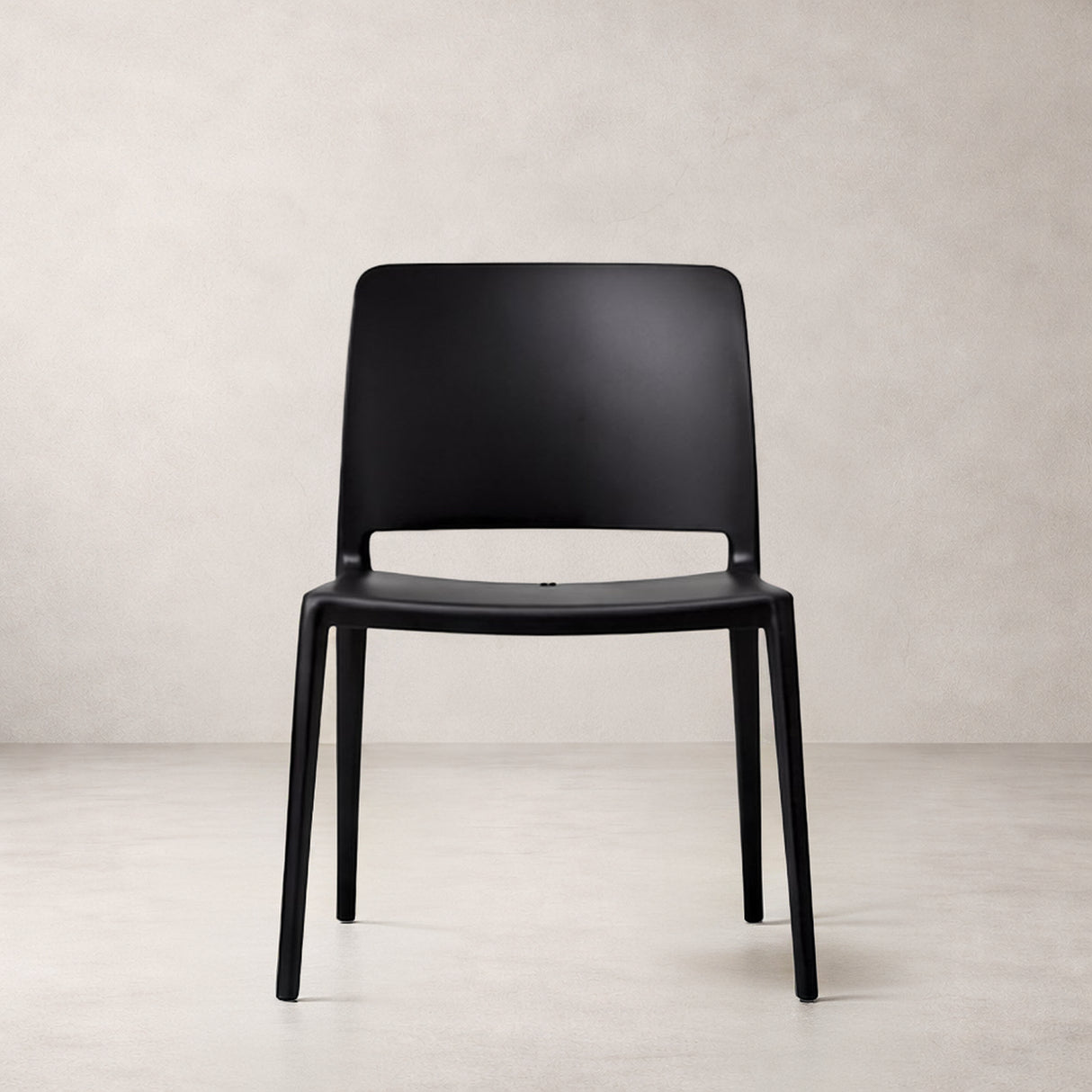 Pamela Stackable Dining Chair - Black