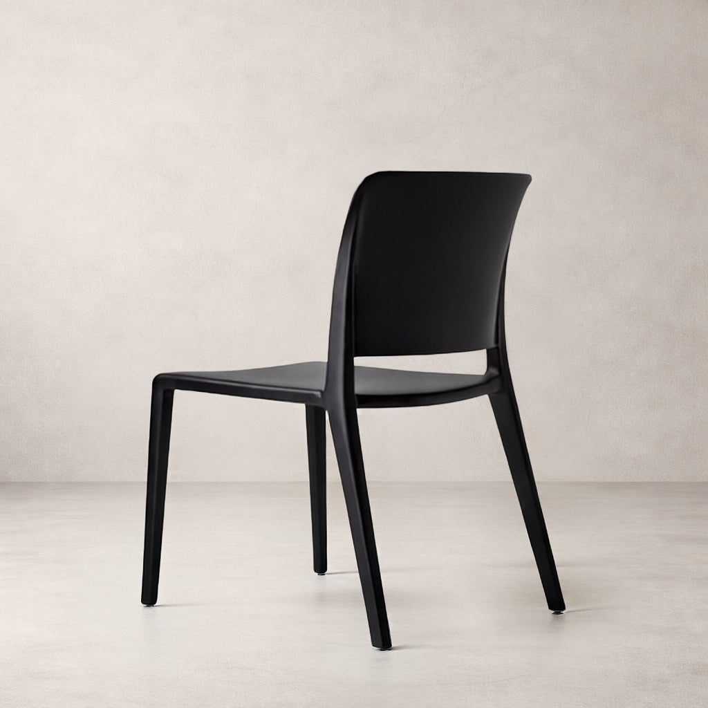 Pamela Stackable Dining Chair - Black