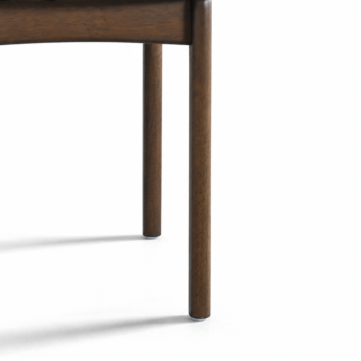 Theo Solid Wood Dining Chair - Walnut and Moss Green