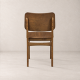 Theo Solid Wood Dining Chair - Smoked Oak