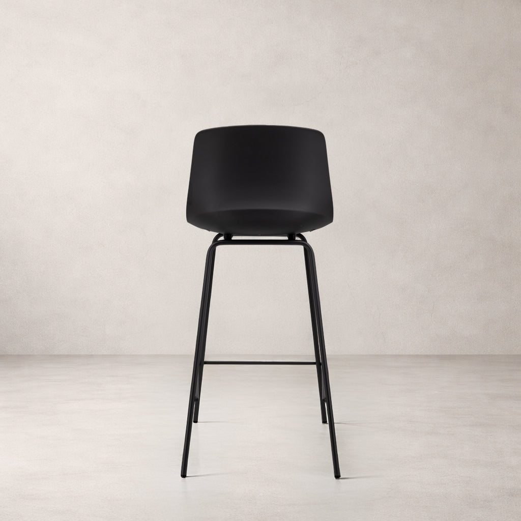 Agata Counter Stool - Black