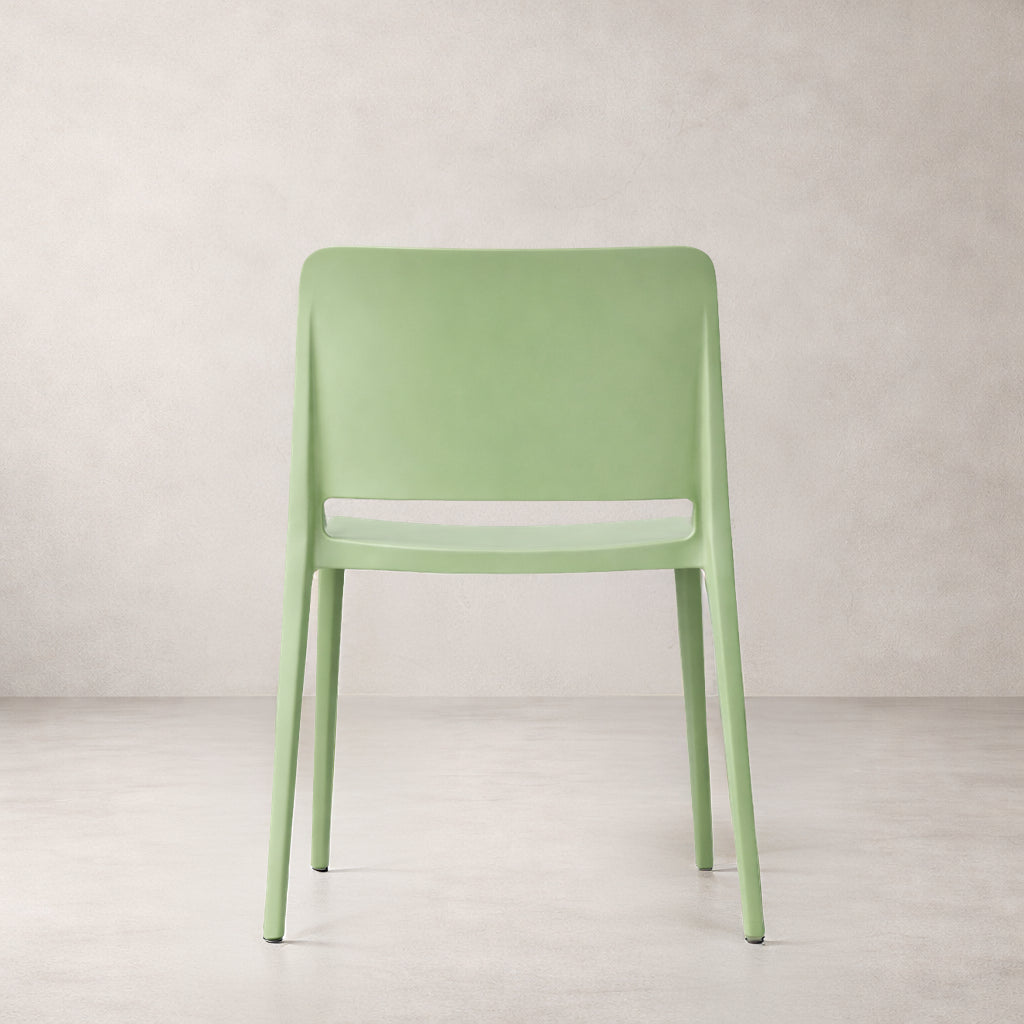 Pamela Stackable Dining Chair - Green