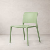 Pamela Stackable Dining Chair - Green