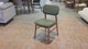 Ivy Solid Wood Dining Chair - Smoked Oak and Moss Green