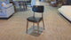 Clara Solid Wood Dining Chair - Smoked Oak and Black