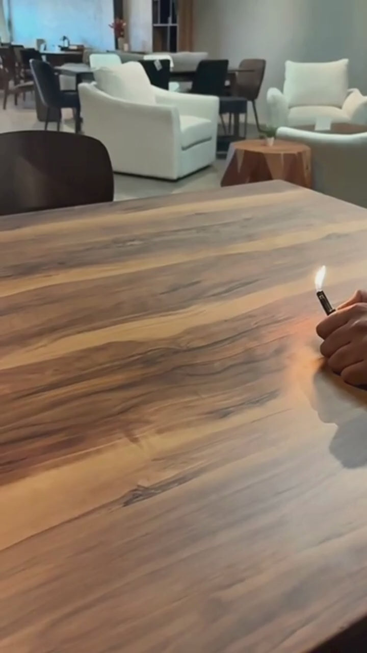 AUDREY Dining Table, Rosewood, 78.7"