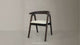 ELLIPSE Solid Wood Dining Chair, Black