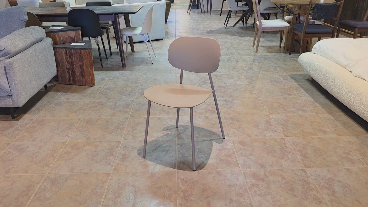 Chaise de salle à manger Vivian - Marron