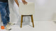 Charlotte Solid Wood Dining Chair - Walnut and Heathered Ivory