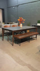 EVERLY Dining Table, Paladina,62.9"