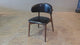 Blush Solid Wood Dining Chair - Walnut and Black